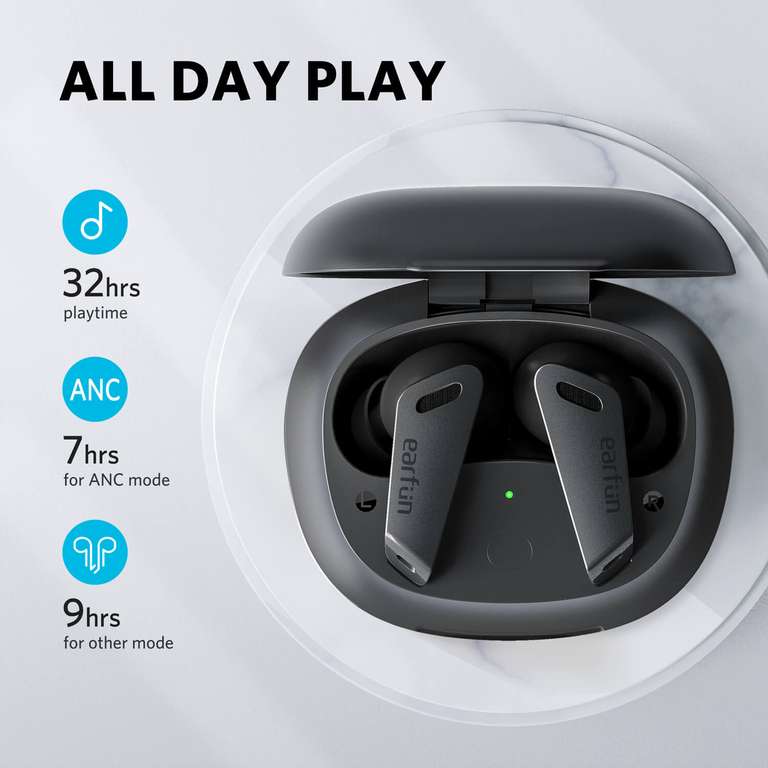 EarFun Air Pro Hybrid ANC Wireless Earbuds voor €35,99 @ Earfun