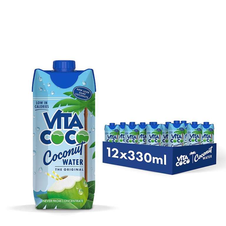 Vita Coco Kokoswater 12-Pak x 330ml voor €14,69 (nieuwe klanten €9,69) @ Ochama