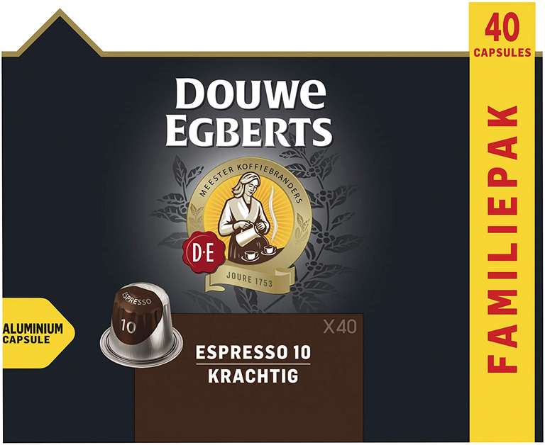 Douwe Egberts Nespresso Espresso Cups 200 stuks