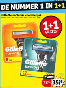 Gillette en Venus voordeelpak 1+1 gratis