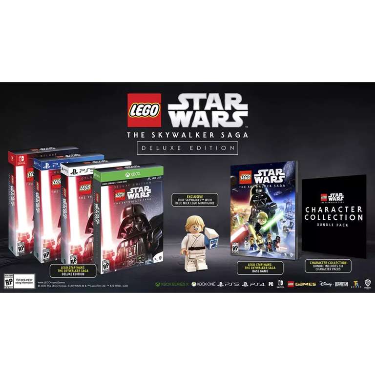 LEGO Star Wars: The Skywalker Saga - Deluxe Edition - Xbox One & Xbox Series X