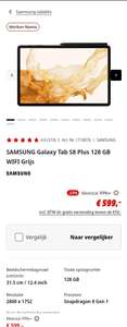Samsung Galaxy Tab S8 plus 128 GB