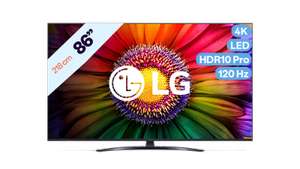 LG 86” 4K led tv 120hz