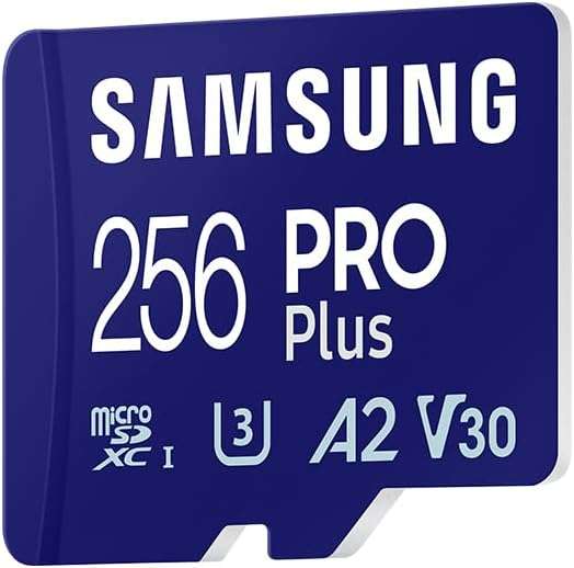 Samsung Pro Plus microSDXC (2023) 256GB + SD-adapter