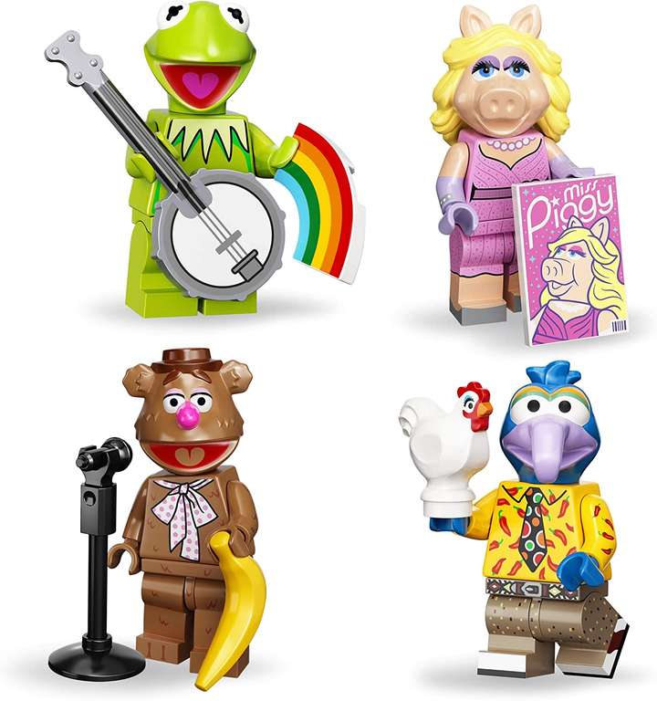 LEGO 71035 Minifiguren De Muppets - set van 6 Serie 22 Limited Edition