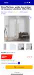 Bloom The Room - gordijn - kant en klaar - wit transparant - plooiband - 140 x 270cm