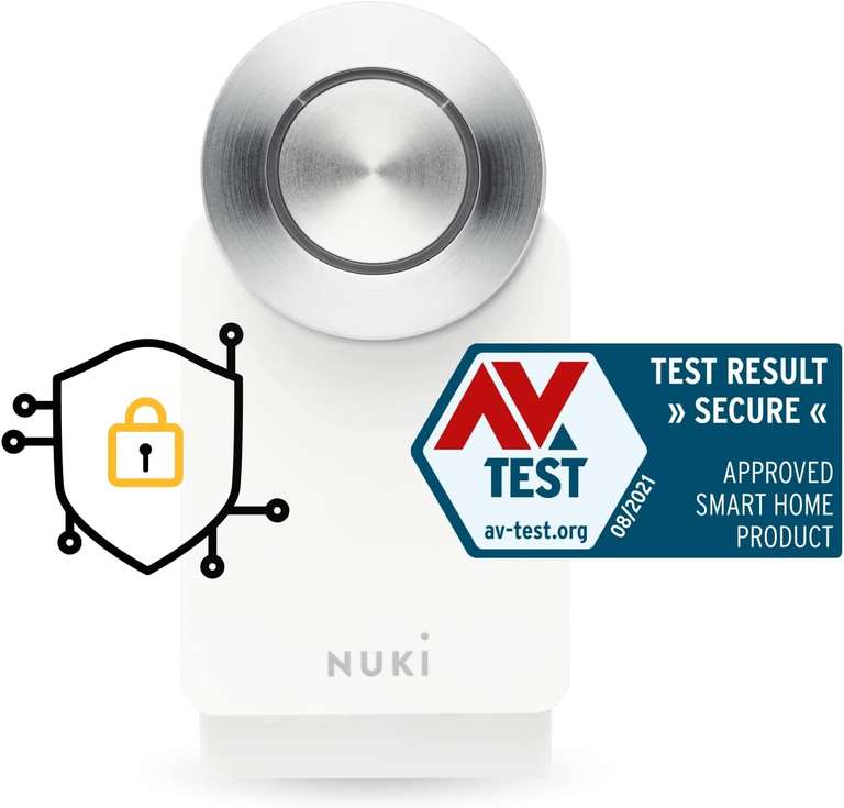 Nuki Smart Lock 3.0 Pro (wit en zwart)