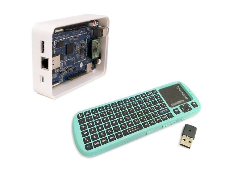 PINE64+ 4K Mini Computer Starter Kit | 2 GB | Incl. Keyboard & Behuizing
