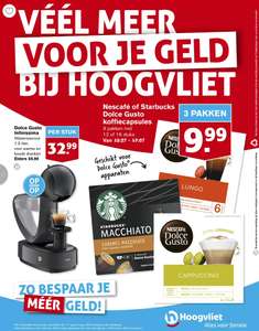 Hoogvliet - Nescafe of Starbucks Dolce Gusto koffiecapsules - 3 pakken voor 9,99