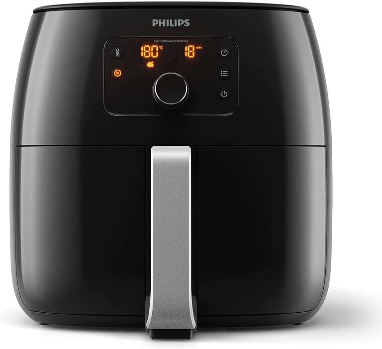 Philips Premium Airfryer XXL - 7.3 L Pan, Friteuse - & Fat Removal Technologie (HD9762/90)