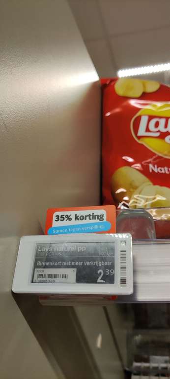 Lays Partypacks en meer chips met 35% korting bij de Albert Heijn