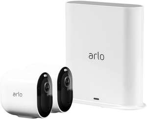 ARLO Pro 3 Beveiligingscamera Set met 2 camera's en SmartHub wit