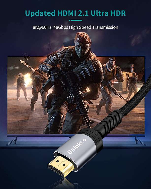 HDMI 2.1 Kabel - 3 meter