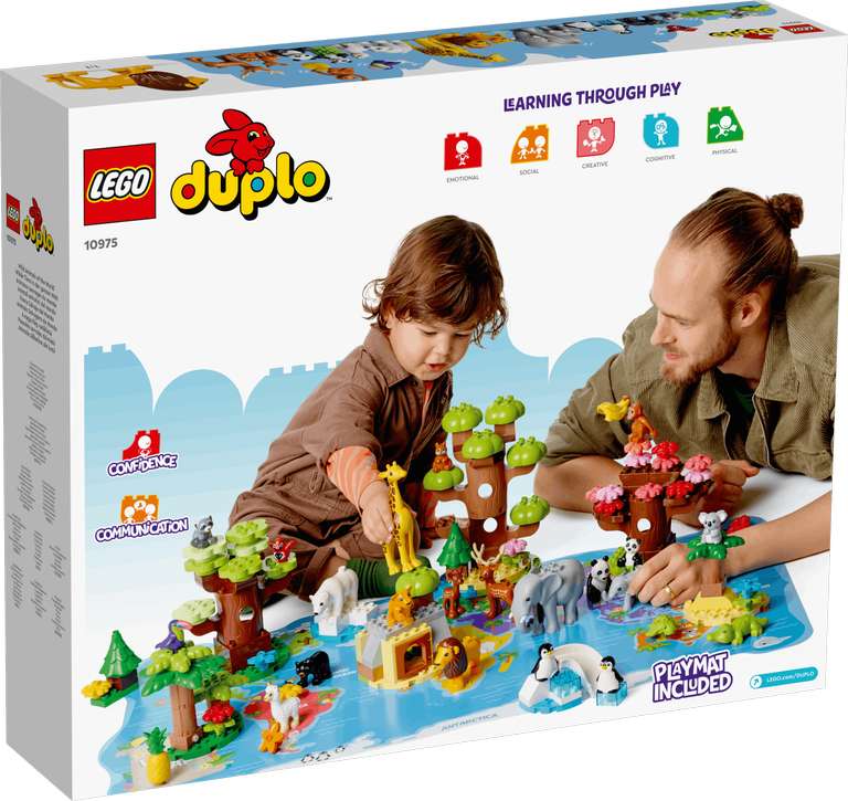 Lego DUPLO 10975 - wilde dieren van de wereld