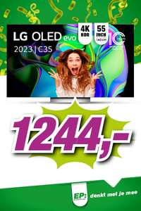 LG OLED55C35LA 4K OLED TV nu voor slechts 1244