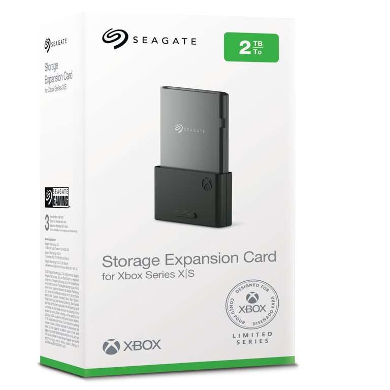 Seagate Expansion Card pour Xbox Series X|S, 2 TB