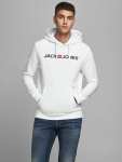 Jack & Jones Jjecorp Old Logo Sweat witte hoodie - Maat L @ Amazon.nl