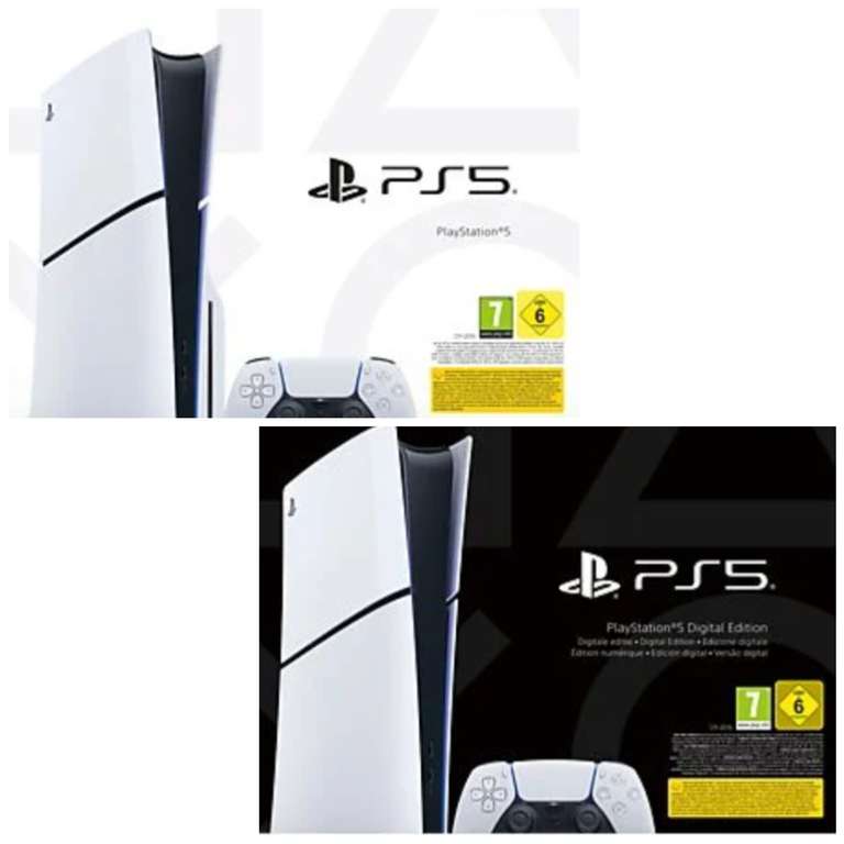 (grensdeal) Playstation 5 Slim digital (disc edition voor €462,18)