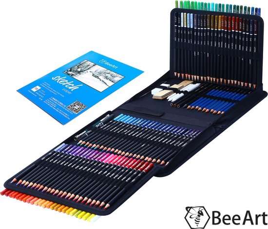 BeeArt 145-delige potloden set