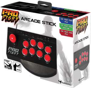 Subsonic Pro Fight Arcade Stick (PLAYSTATION, XBOX, PC)