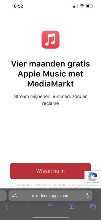 4 maanden gratis Apple Music via MediaMarkt Nederland