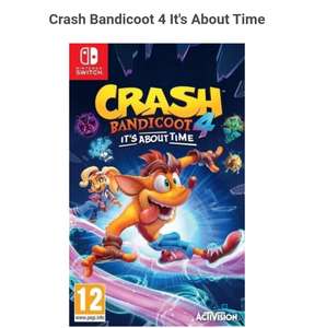 Nintendo Switch Crash Bandicoot 4 It's About Time