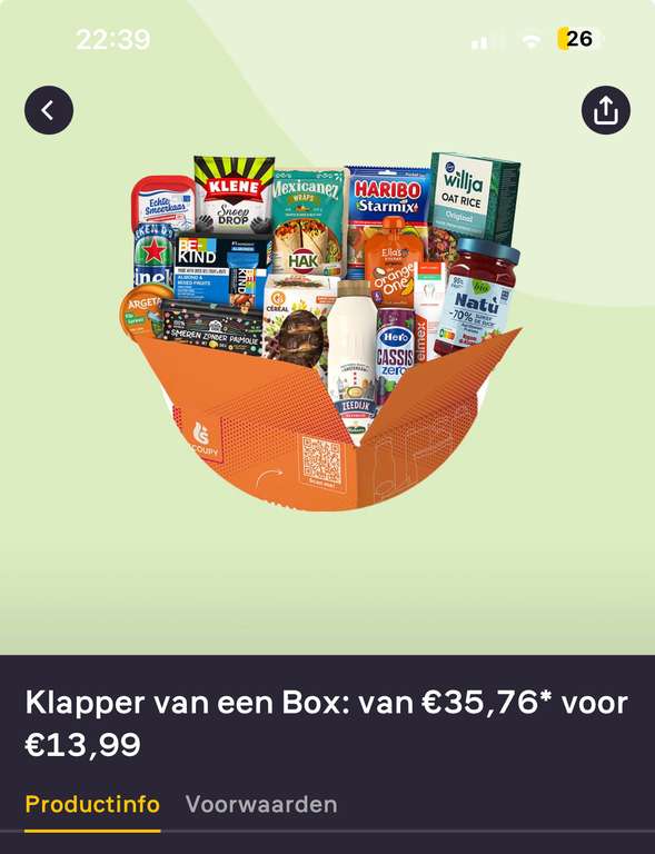 Scoupy boodschappenbox €13,99