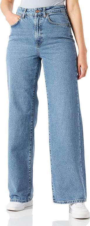 ONLY wide high rise wide leg jeans