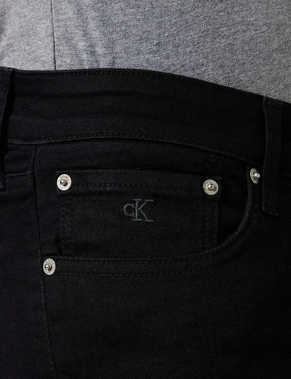 Calvin Klein Jeans Super Skinny heren jeans zwart voor €35,91 @ Amazon NL