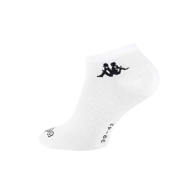Kappa sneaker sokken: 27 paar in zwart of wit - 39-42 of 43-46