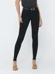ONLY Royal Skinny Jeans dames zwart voor €7,99 @ Amazon NL