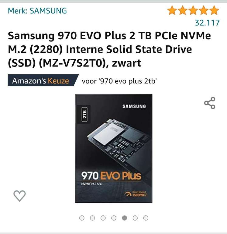 Samsung 970 Evo Plus 2TB [PRIME]