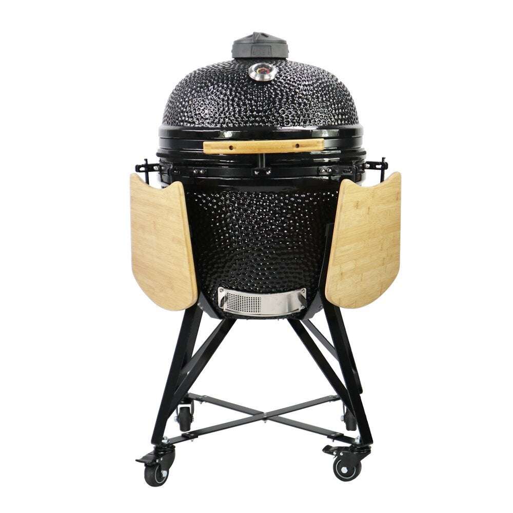 Intratuin kamado barbecue Chef Large zwart D -