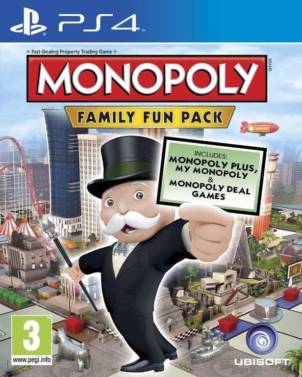 Monopoly Family Fun Pack (PS4) @ Amazon NL