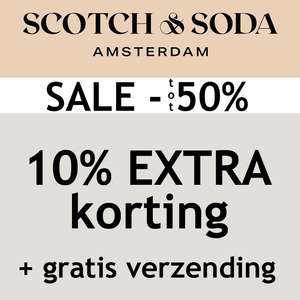 10% (extra) korting + gratis verzending t.w.v. €4,95 (members Club Soda)