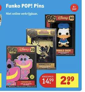 [kruidvat] Funko pop! Pins €2,99