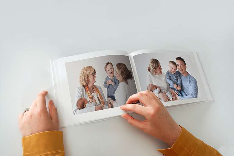 Een eigen hardcover fotoboek vanaf €5,95 @ Topdoek.nl