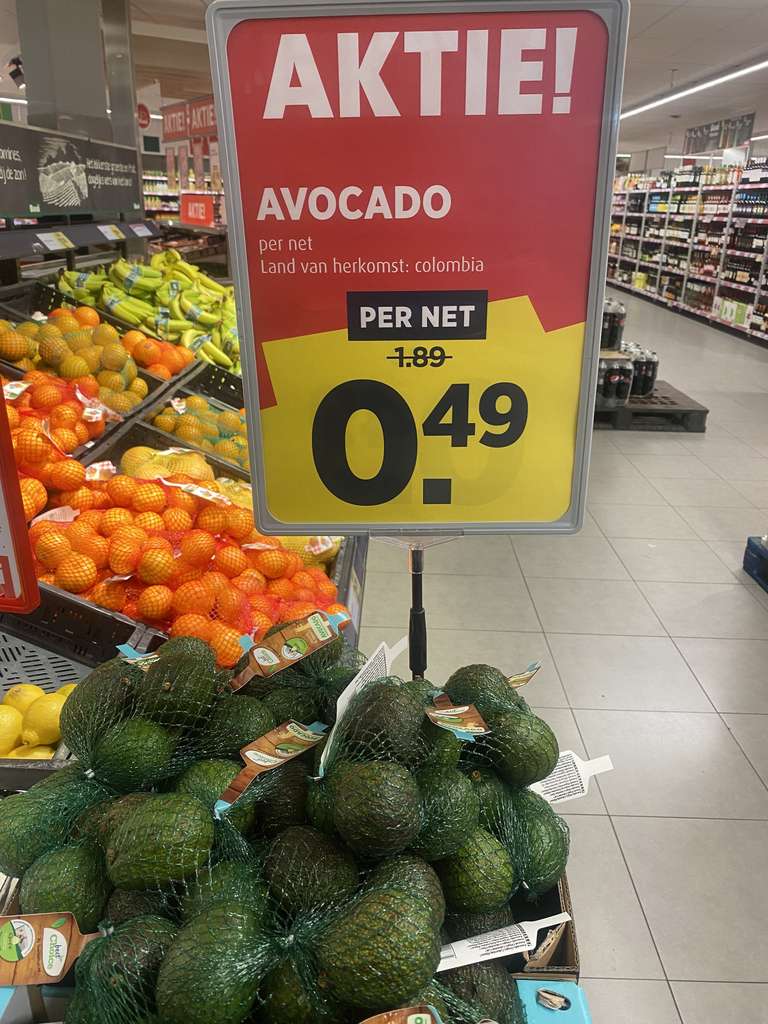 Net avocado’s voor 0,50 @Boni