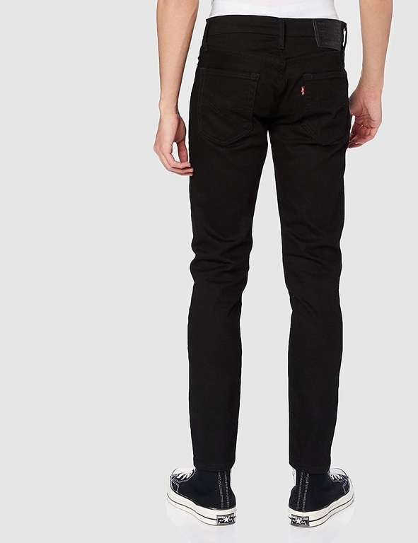 Levi's Men's Jeans 512 Slim fit Taper Zwart