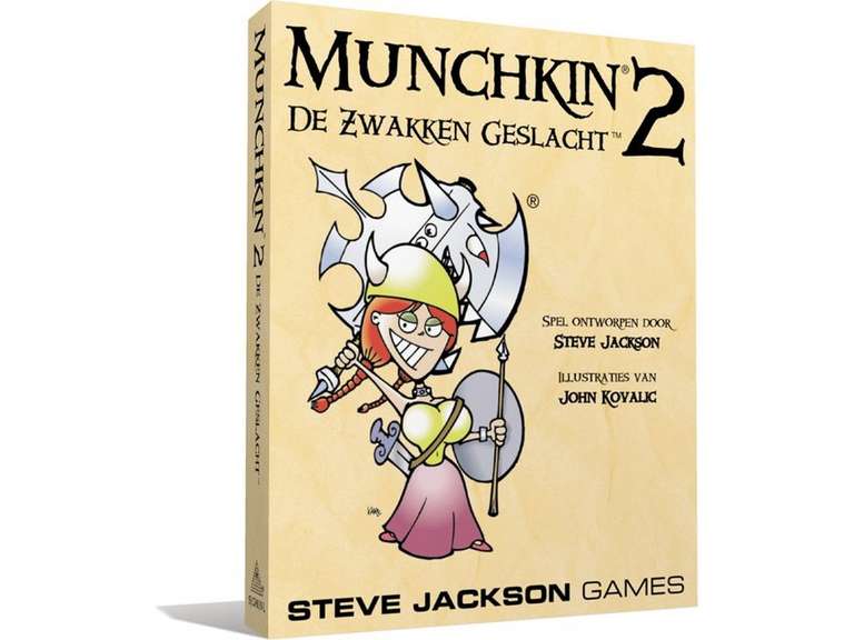 Munchkin + Munchkin 2, 3 en 4 spellenbundel voor €29,95 @ iBOOD