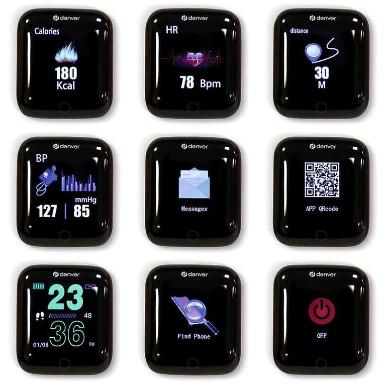 Denver smartwatch (Meer dan 15 functies)