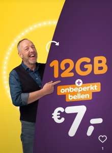 UPDATE V2: 14 GB + onbeperkt bellen voor €6.42 p.m. bij een tweejarige abbonement (via Belsimpel)