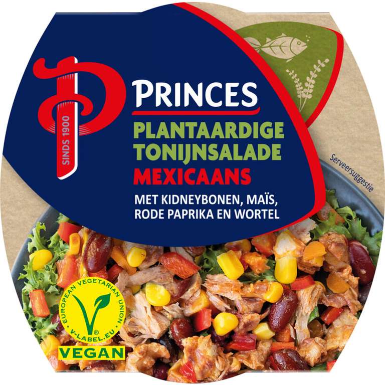 Princes Plantaardige tonijnsalade Mexicaans €1 @ Die Grenze