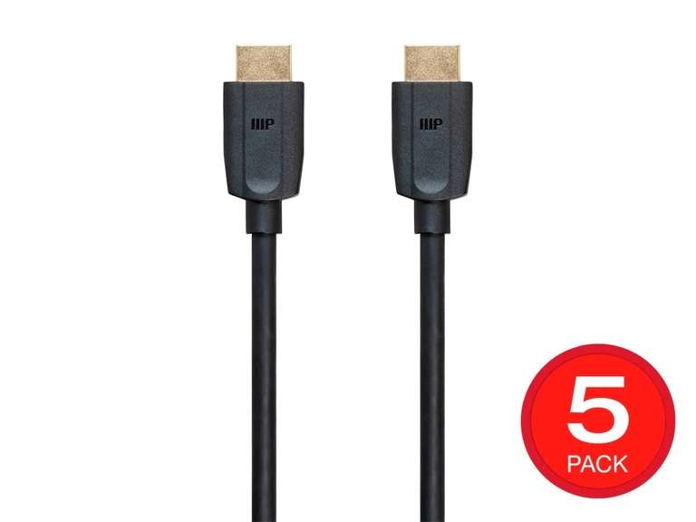 Black November sale met tot 90% korting (bv. 5-pack 8K HDMI kabels voor €8,99) @ Monoprice