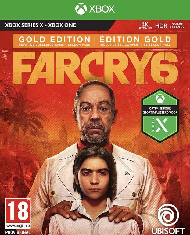 Far Cry 6 - Gold Edition - Inclusief Season Pass (Xbox Series X & PS 4 en 5) || Amazon.nl