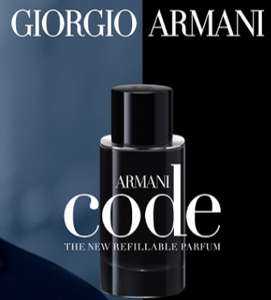 GRATIS - Giorgio Armani - Armani Code (M) parfum sample