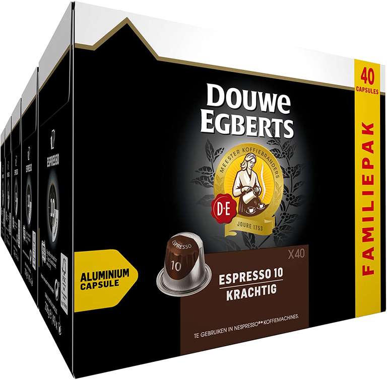 Douwe Egberts Espresso (10) 200 Koffie Capsules voor € 0,13 per stuk