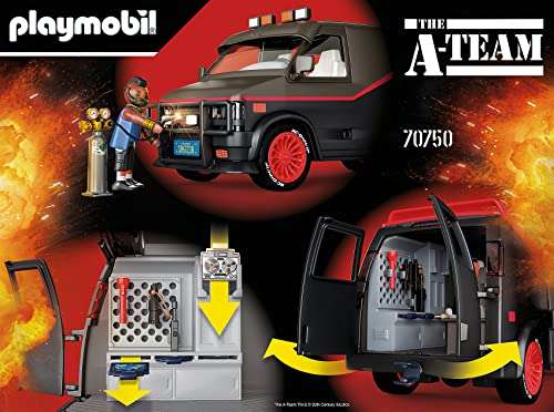 Playmobil A-Team bus set 70750