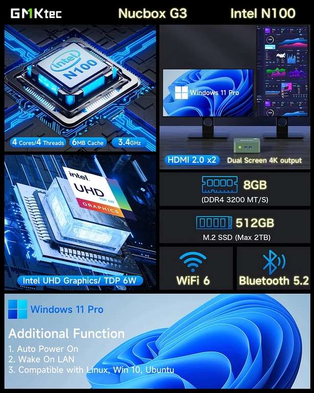 GMKtec NucBox G3 (Intel N100)