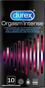 Durex Orgasm Intense condooms 10 stuks met 21% korting